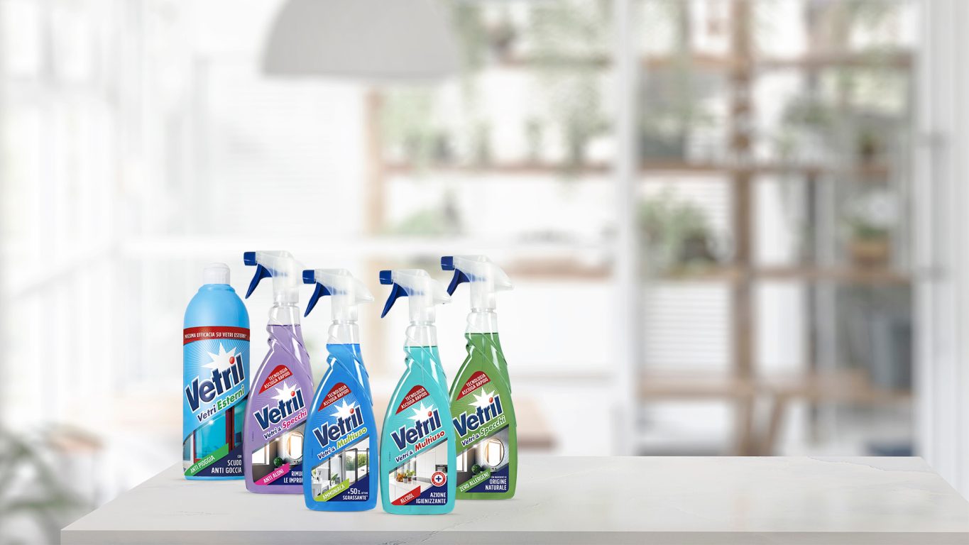 Vetril - Spray Igienizzante Superfici, Contro Batteri e Cattivi Odori,  Brillantezza Senza Aloni, 650 ml : : Salute e cura della persona